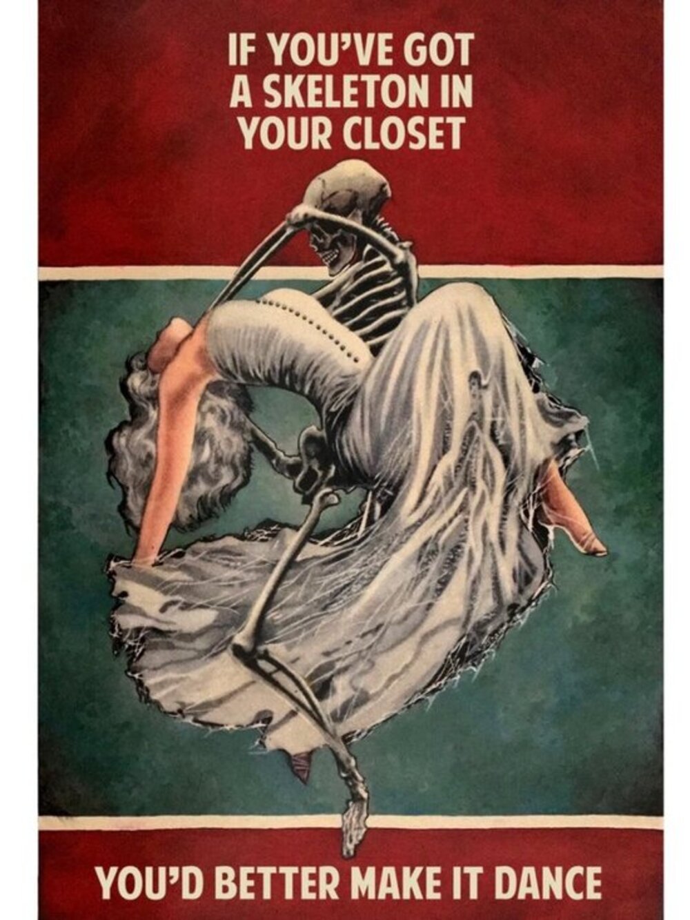 The Connor Brothers " If You Got a Skeleton in Your Closet  "Rare Original Print
